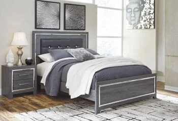 Lodanna – Gray – Queen Panel Footboard