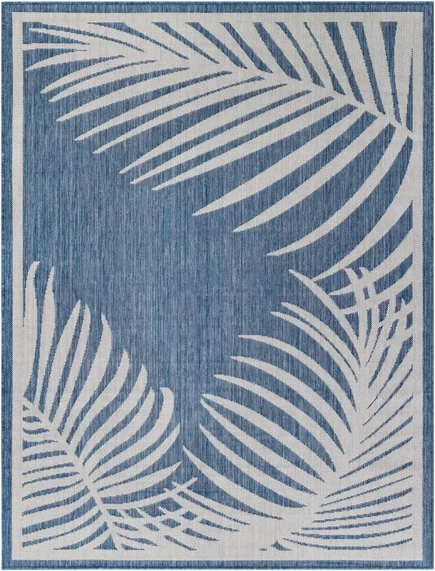 Long Beach LBH-2356 8′ x 10′ Machine Woven Indoor/Outdoor Area Rug