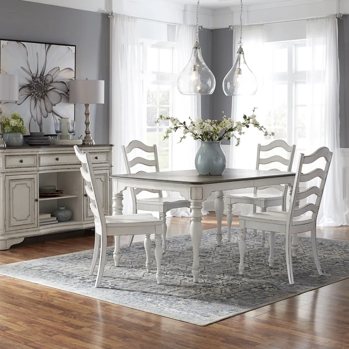 Magnolia Manor – Leg Table Set
