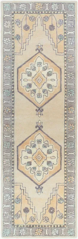 Malatya MTY-2300 8ft Runner Handmade Runner Rug