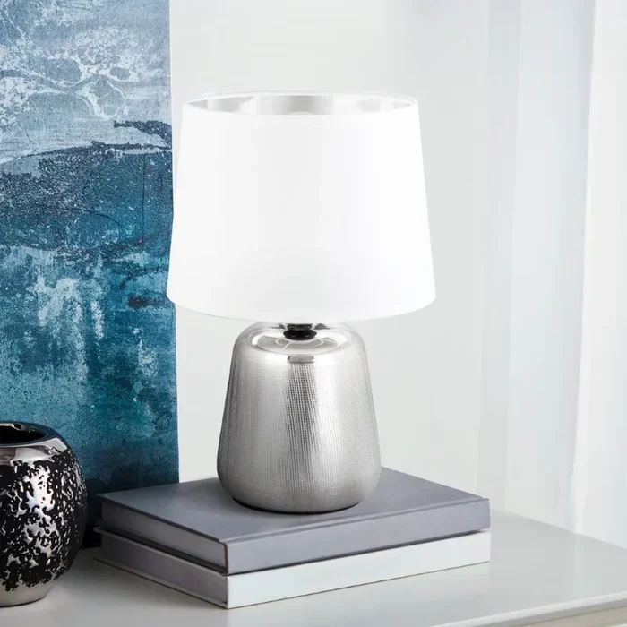 Manalba Silver Table Lamp