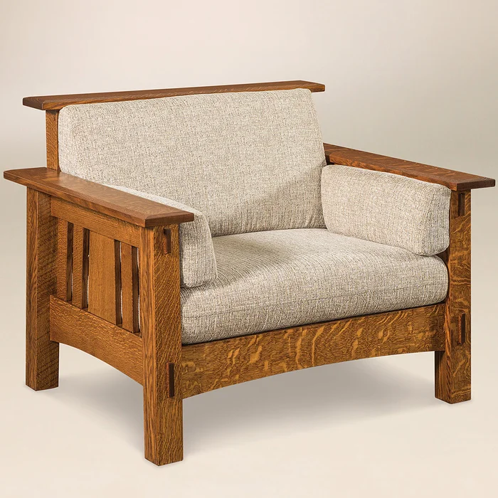 McCoy Amish Chair with Footstool Option