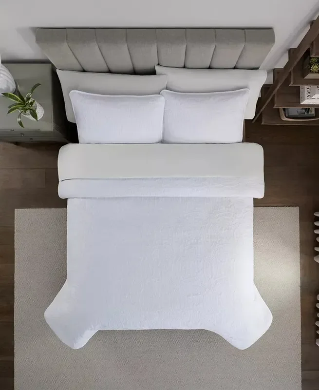 Medallion Pinsonic 3-Pc. Quilt Set, Full/Queen