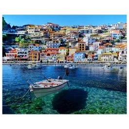 Mediterranean Glass Wall Art
