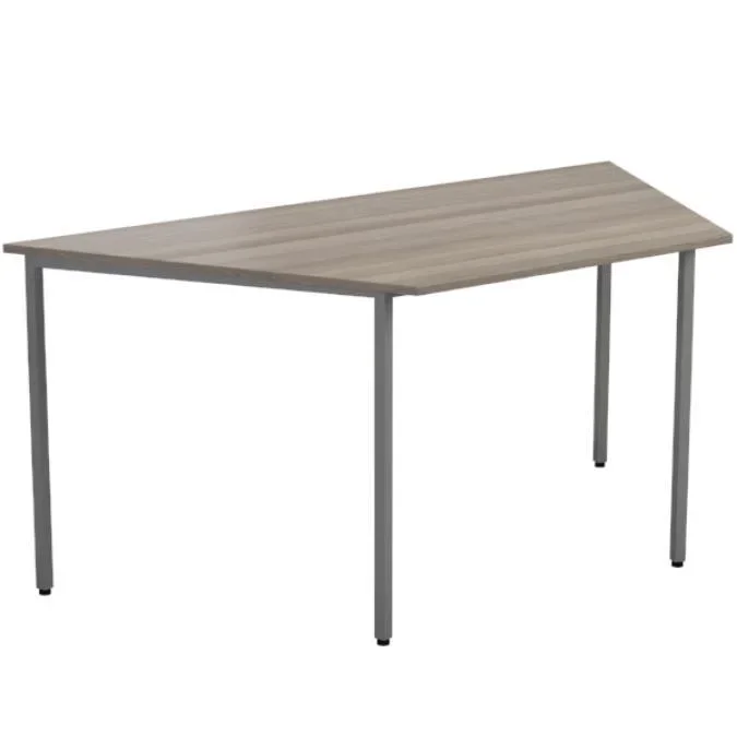 Meeting Tables – Trapezoidal – Grey Oak