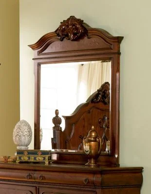 Mirror – Isabella Mirror in Oak – Coaster – 200514