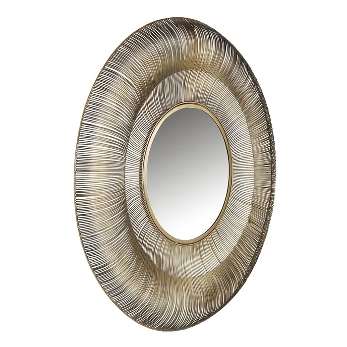 Mirror Aliza 101Ø (Brushed Gold)- Richmond Interiors – Please message to discuss pricing & availability before purchase