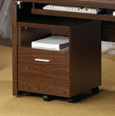 Mobile File Cabinet in Oak – Coaster