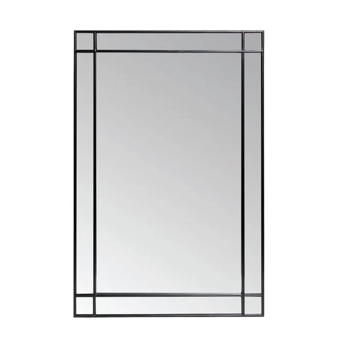 Modern Black Extra Large Mirror 200cm x 100cm