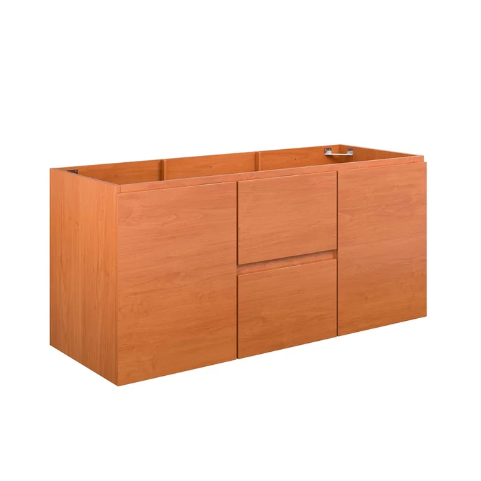 Modway Outlet Scenic 48″ Single Sink Compatible (Not Included) Bathroom Vanity Cabinet by Modway Bathroom Furniture Cherry Walnut – EEI-5882-CHE