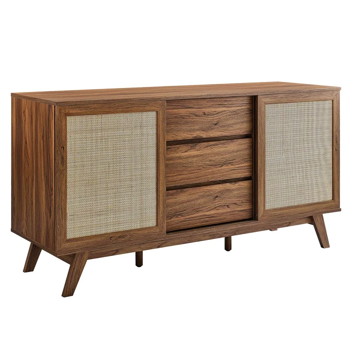 Modway Outlet Soma 59″ Sideboard by Modway Living Room Furniture Walnut – EEI-6043-WAL