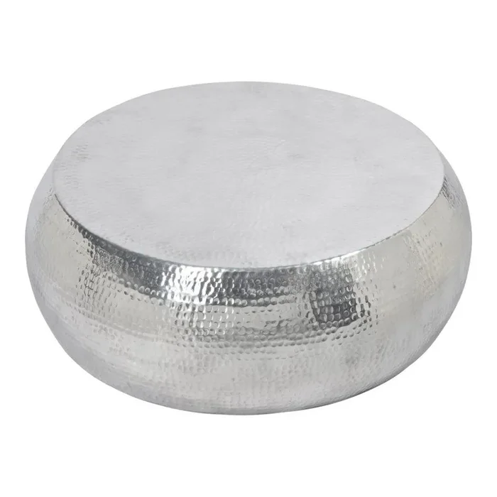 Moe’s Home Collection Tabla 31.5” Round Silver Coffee Table #LX684