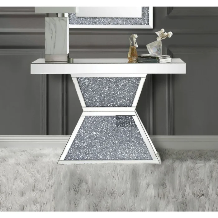Noralie – Accent Table – Pearl Silver