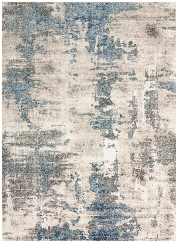 Nourison Clearance American Manor AMR04 Ivory Blue Rug