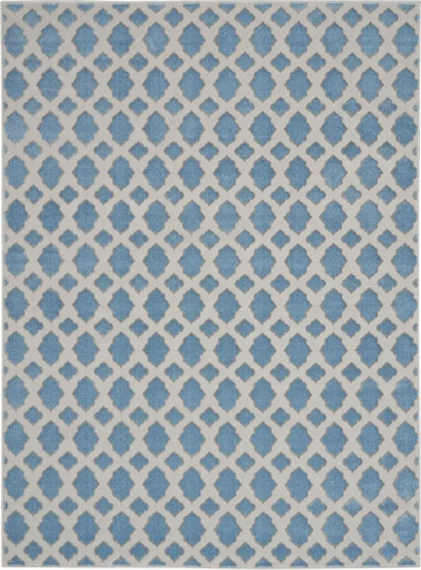 Nourison Clearance Joli IMHR3 Blue/Grey Rug