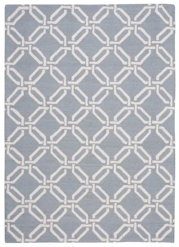 Nourison Clearance Linear LIN08 Light Blue Rug
