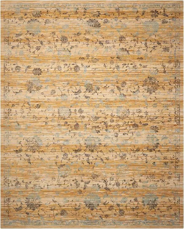 Nourison Clearance Rhapsody RH013 Caramel Rug