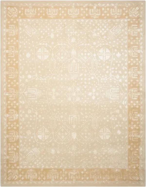 Nourison Clearance Symphony SYM09 Gold Oak Rug