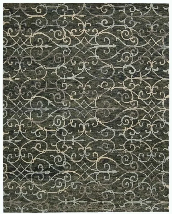 Nourison Clearance Tahoe Modern MTA05 Charcoal Rug