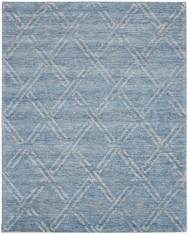 Nourison Clearance Venosa VSN01 Blue/Ivory Rug