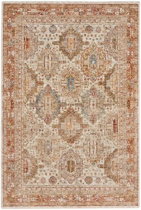Nourison Sahar SHR01 Ivory Multicolor Rug