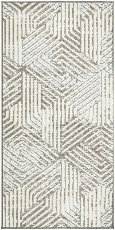 Nourison Sale Grafix GRF39 Grey Rug