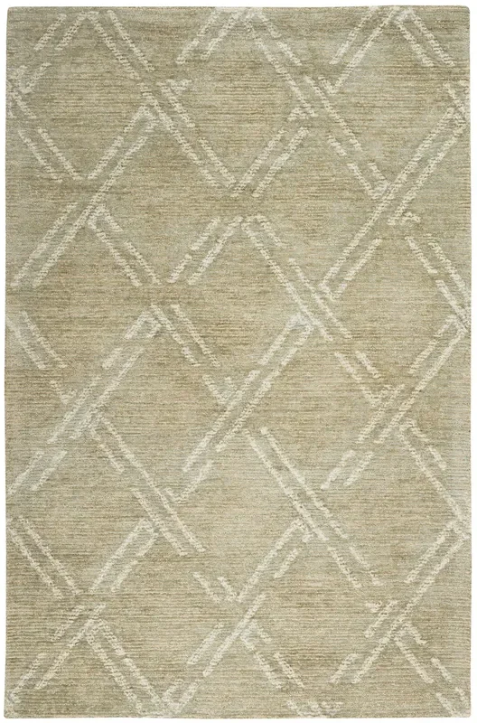 Nourison Venosa VSN01 Green Ivory Rug