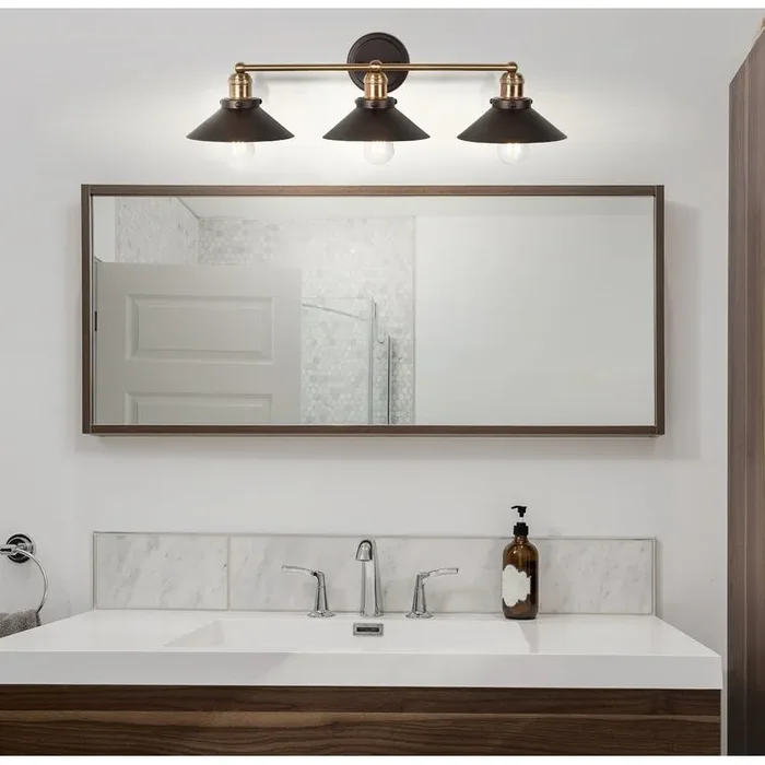 Oil Rubbed Bronze Bagatelle 3 – Light Vanity Light