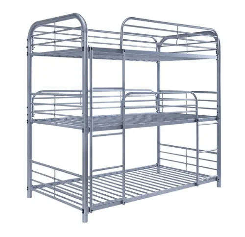 Opal II Three Layer Twin Bunk Bed (Multiple Colors)