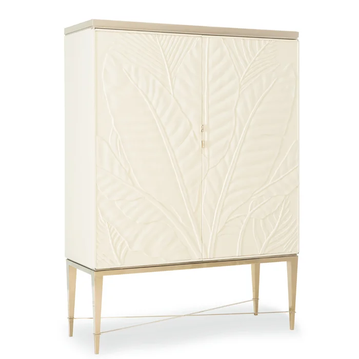 Palms Up Bar Cabinet