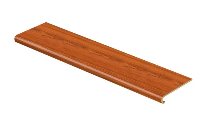 Paradise Jatoba 47 in. Length x 12-1/8 in. Wide x 1-11/16 in. Thick Laminate to Cover Stairs 1 in. Thick (20 covers) (20 boxes) AS-IS KBO382