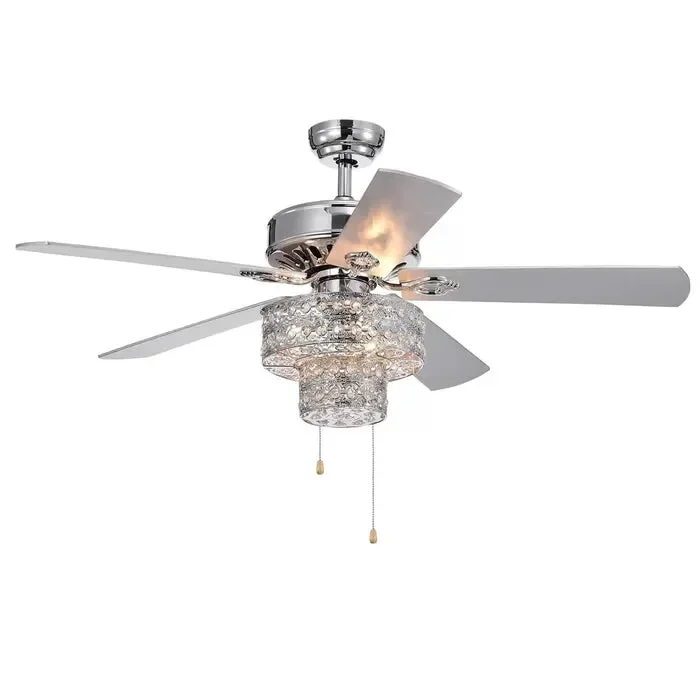 Parma 52” Ceiling Fan with Light Kit