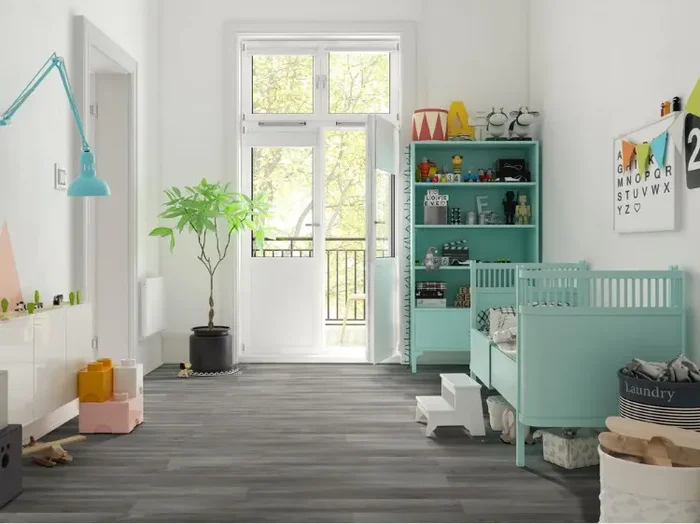 Pelican Gray 7 in. W x 48 in. L Rigid Core Click Lock Luxury Vinyl Plank Flooring (23.77 sq. ft./case) (3 cases for approx. 71.3 sq ft)