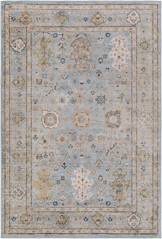 Pertek PTK-2307 5′ x 7′ Machine Woven Area Rug