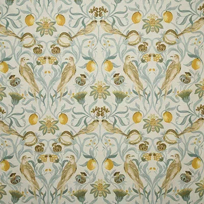 Pindler HERITAGE AQUA P6433 Fabric