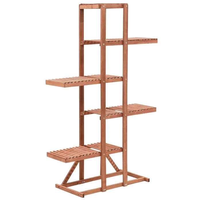 Plant Stand Cedar Wood 86X36X139 Cm