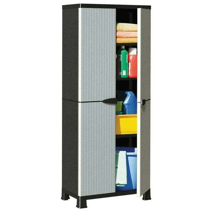 Plastic Cabinet Rattan Design