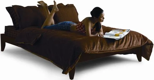 Platform Bed – Soho Queen Size Bed – Cappuccino – SOH-QNB-SET