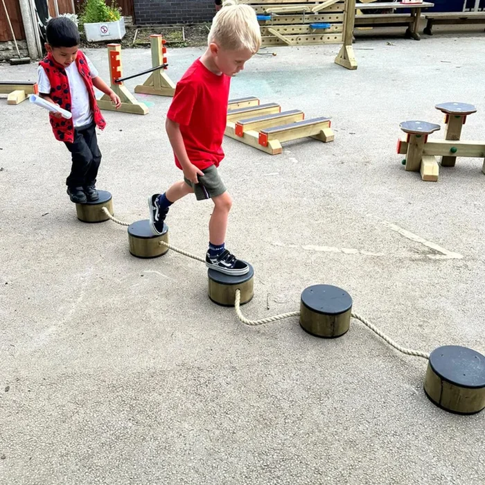 Playground Movable Stepping Stones