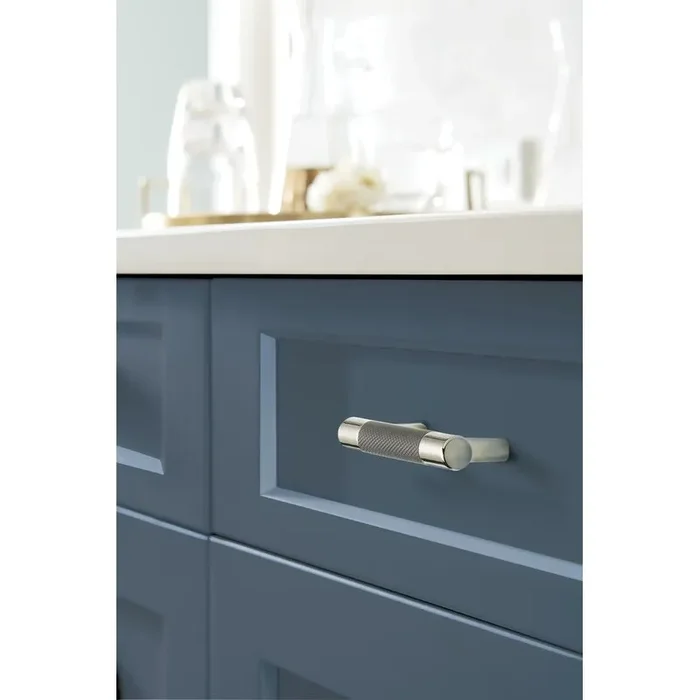 Polished Nickel/Black/ Bronze Esquire 3″ Center to Center Bar Pull (Part number: BP36557PNBBR) SC118