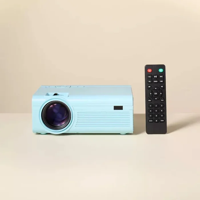 Portable Media Projector Light Blue