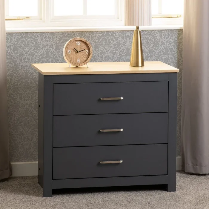 Portland 3 Drawer Chest