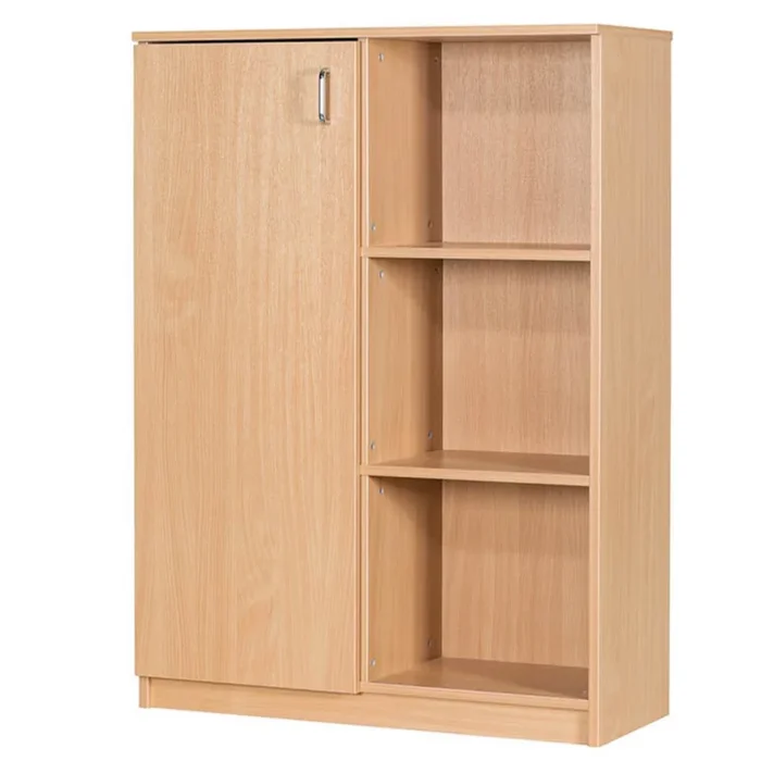 Premium 30 Boxfile Storage Unit With Half Cupboard