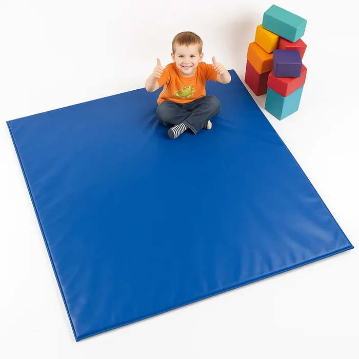 Primary Square Soft Foam Nursery Floor Mat