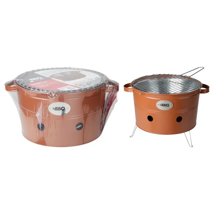 Progarden Bbq Bucket With 2 Handles 34.5 Cm Matte