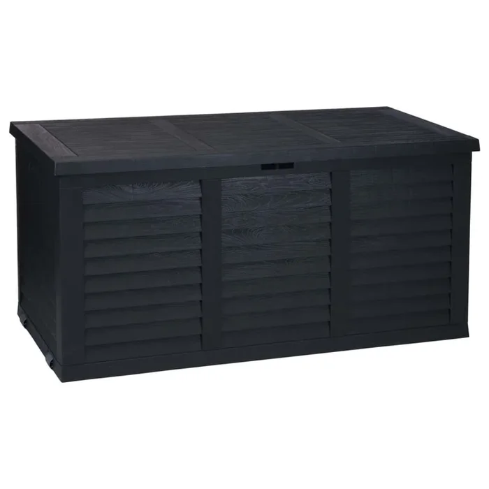 Progarden Garden Storage Box With Wheel 300 L Dark Grey