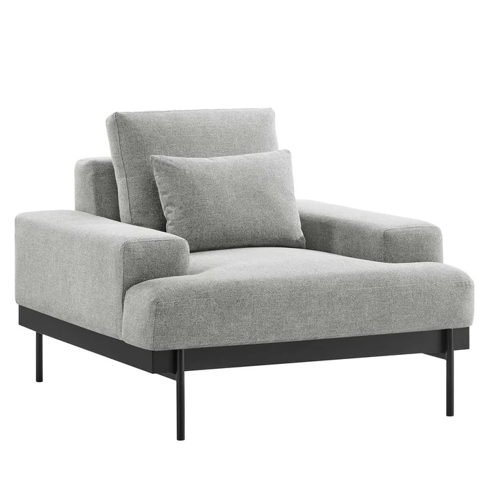 Proximity Armchair in Light Gray