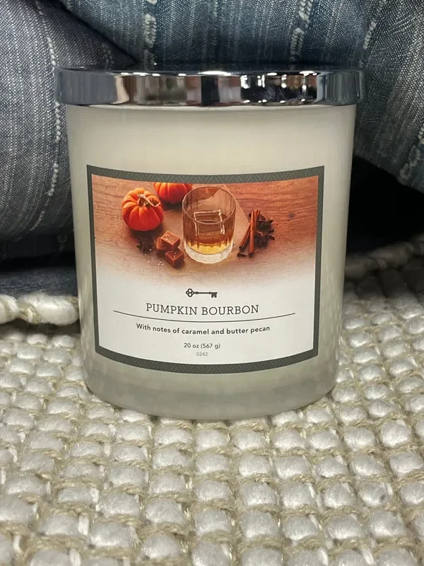Pumpkin Bourbon Candle, Final Cut