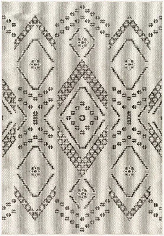 Ravello RVL-2326 2′ x 3′ Machine Woven Indoor/Outdoor Accent Rug