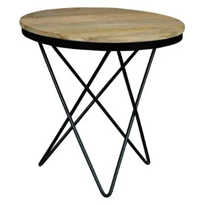 Ravi Star Leg – Round Side Table
